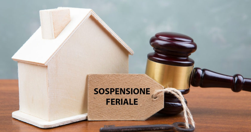 Istanza di vendita e sospensione feriale: tutto quello che c’è da sapere