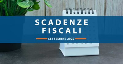 Quali sono le scadenze fiscali di settembre?