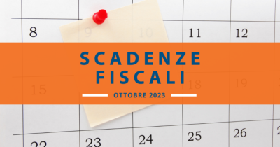 Qual è il calendario delle scadenze fiscali di ottobre?
