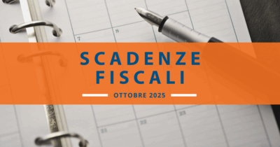 Calendario delle scadenze fiscali di ottobre