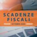 Le scadenze fiscali di ottobre 2020